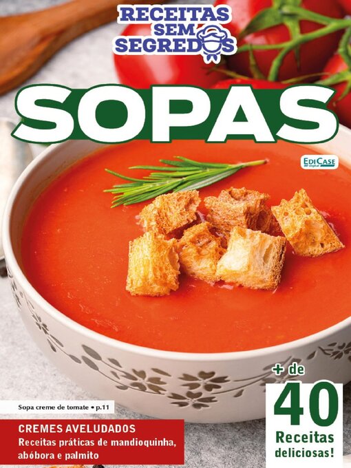 Cover image for Receitas sem segredos